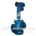 Water flow control valve for industrial use